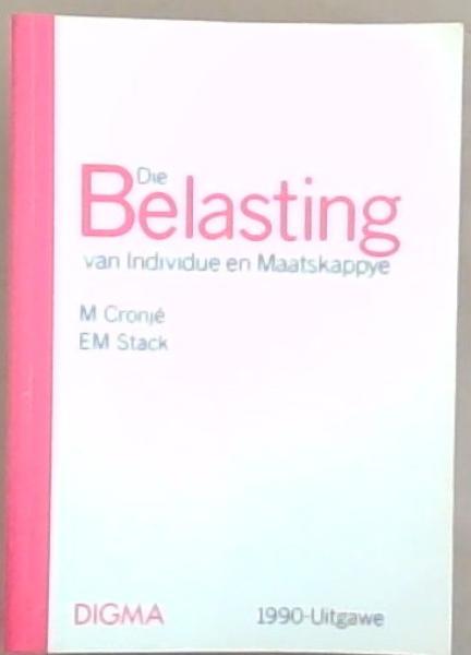 Die Belasting Van Individue en Maatskappye