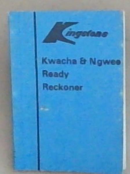 Kwacha and Ngwee Ready Reckoner