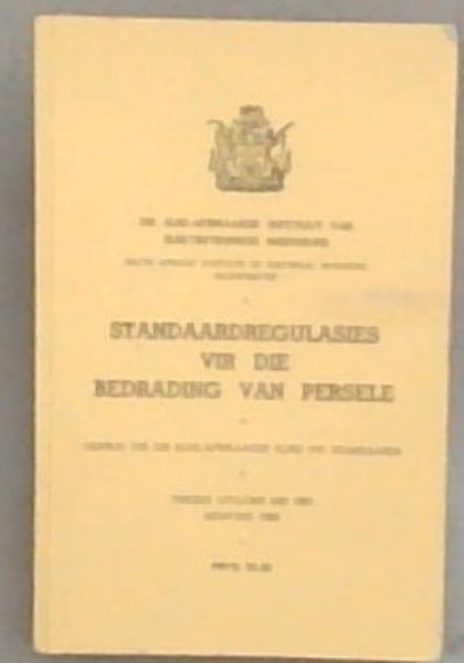 Standaardregulasies Vir Die Bedrading Van Persele
