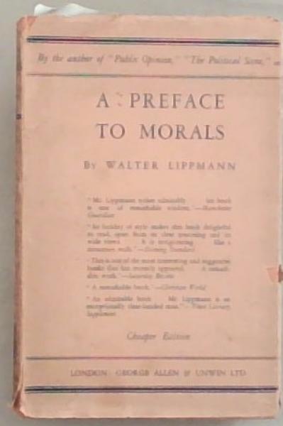 A Preface To Morals