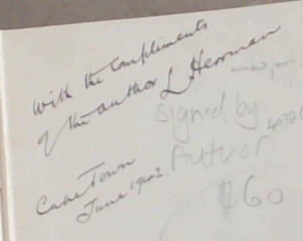 The Cape Town Hebrew Congregation 1841 - 1941 . a centenary history [signed]