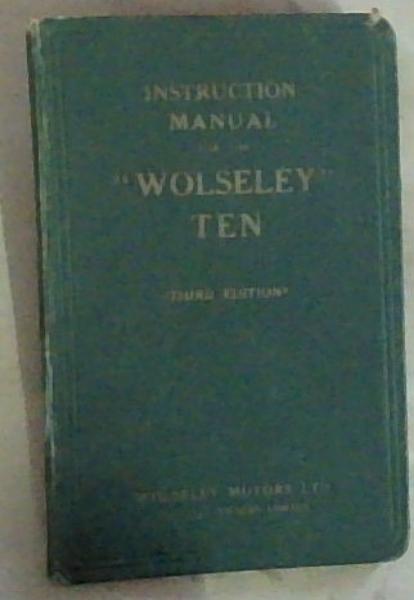 Instruction Manual for the 