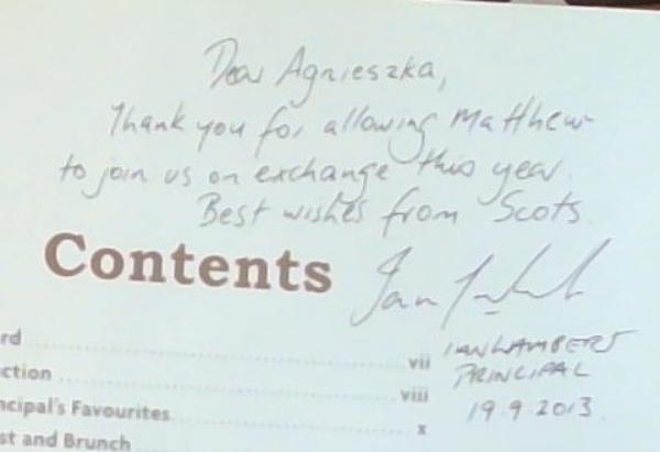 The Lion's Share : recipes, images and words from The Scots College Community [Sydney, Australia]