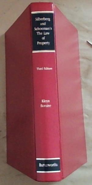 Silberberg and Schoeman's The law of property