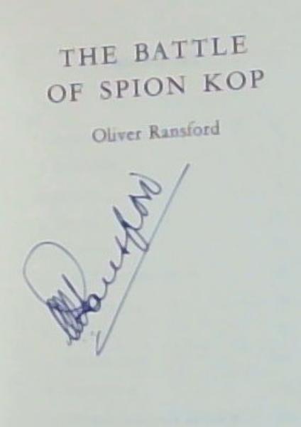 The Battle of Spion Kop [signed]