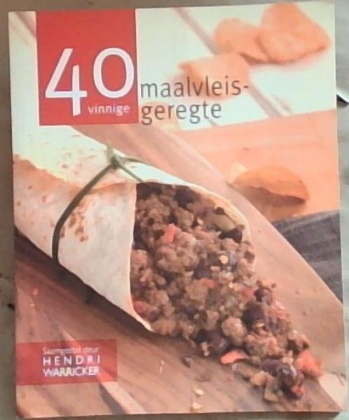 40 Vinnige Maalvleisgeregte