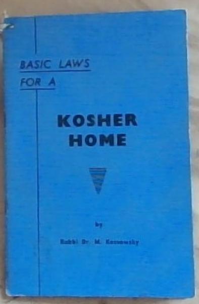 Basic Laws for a Kosher Home