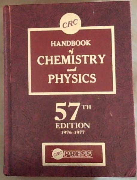 Image for Handbook of Chemistry and Physics: a ready-reference book of chemical and physical data Handbook of Chemistry and Physics: a ready-reference book of chemical and physical data