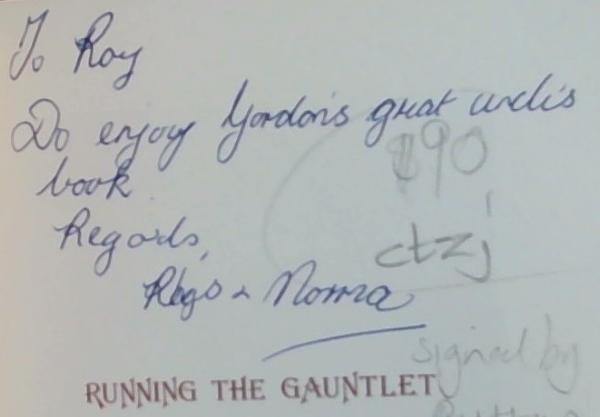 Image for Running the gauntlet: Some recollections of adventure Running the gauntlet: Some recollections of adventure