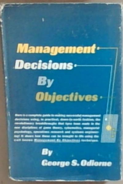 Management Decisions by Objectives