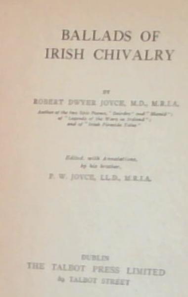 Ballads of Irish Chivalry