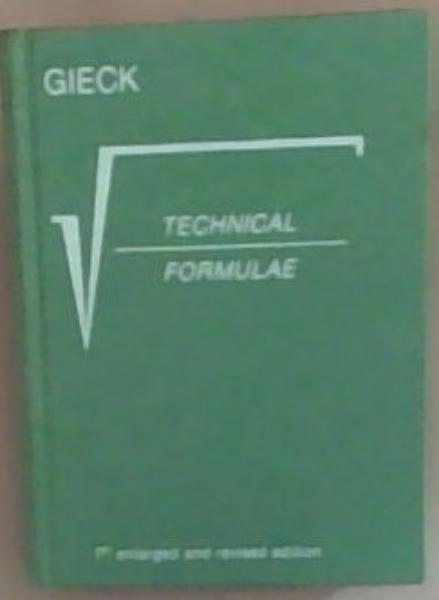 A Collection of Technical Formulae
