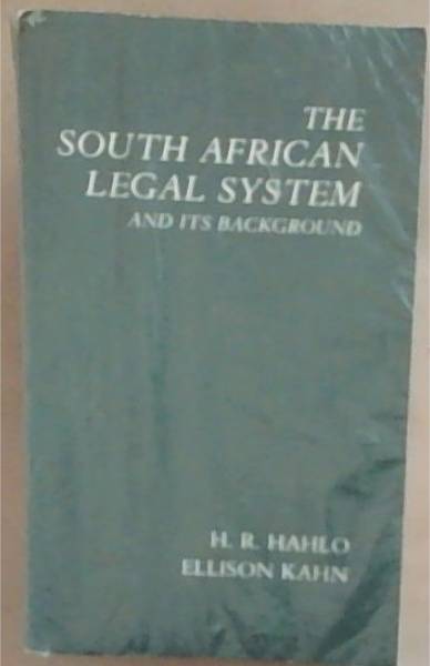 The South African Legal System and its Background