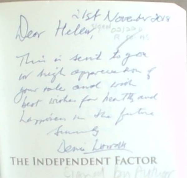 The Independent Factor: My Personal Journey through Politics and Diplomacy
