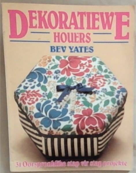 Dekoratiewe Houers