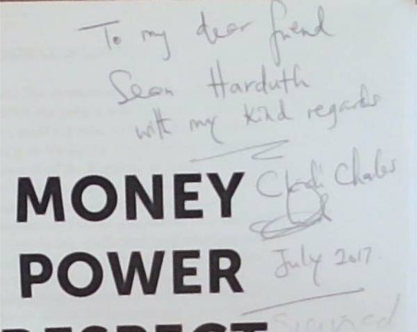 Money Power Respect : a guide to African Entrepreneurship [Signed]