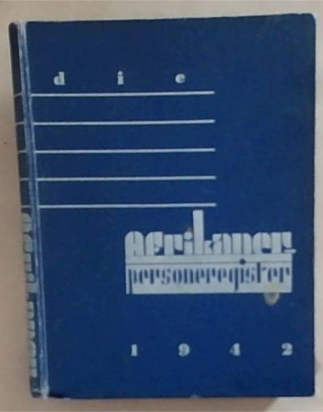 Die Afrikaanse Personeregister 1942