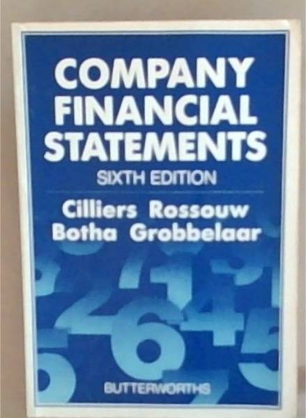 Company Financial Statements 6th Edition