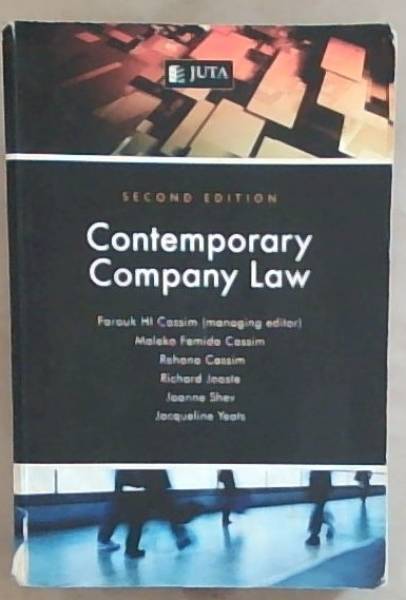 Contemporary Company Law
