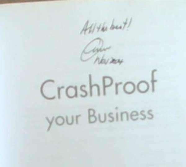 Crash Proof your Business [signed]