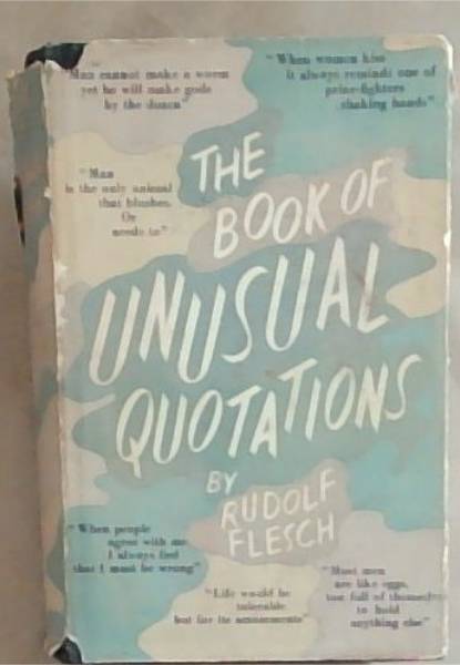 Image for The Book of Unusual Quotations The Book of Unusual Quotations