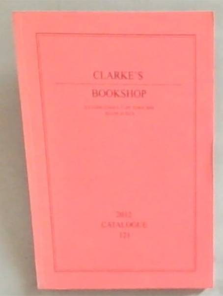 Clarke's Bookshop 2012 Catalogue 121