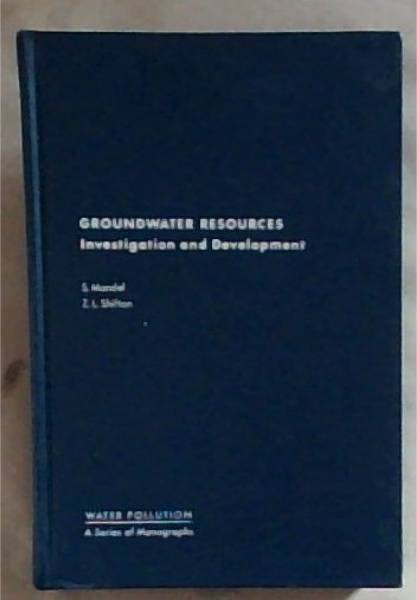 Groundwater Resources: Investigation and Development