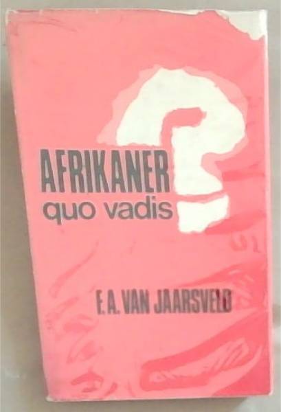 Afrikaner quo vadis