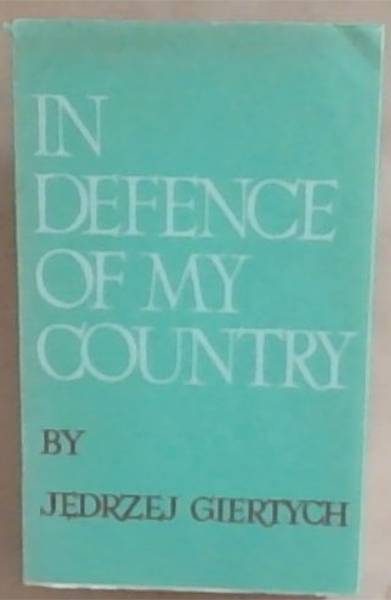 Image for In Defence of My Country In Defence of My Country