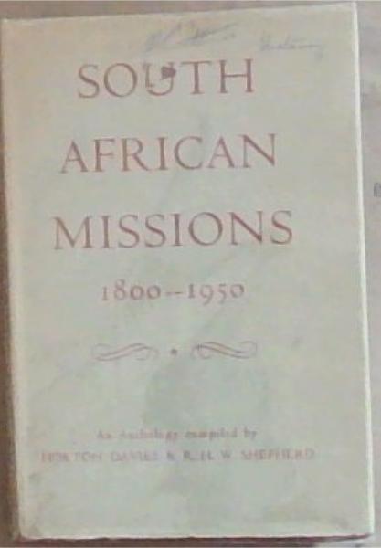 South African Missions 1800 - 1950