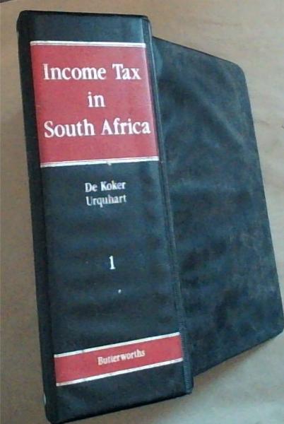 Income Tax in South Africa Volume 1