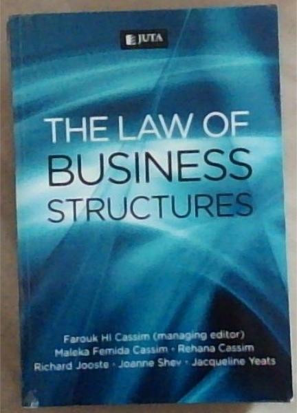 The Law of Business Structures