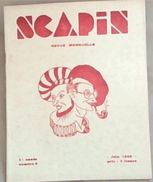 Scapin Revue Mensuelle 4 Annee Numero 6 Juin 1936