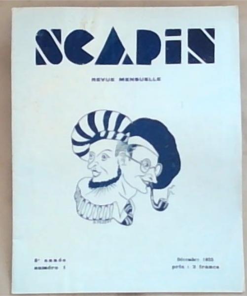 Scapin Revue Mensuelle 5 Annee Numero 1 Decembre 1935