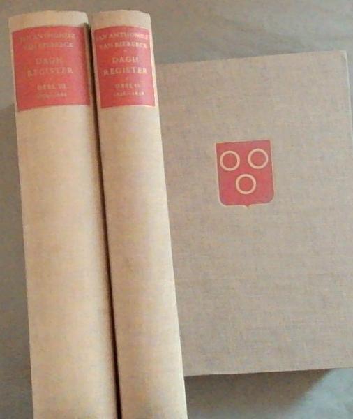 Daghregister Gehouden By Den Oppercoopman Jan Anthonisz van Riebeeck Deel I - III