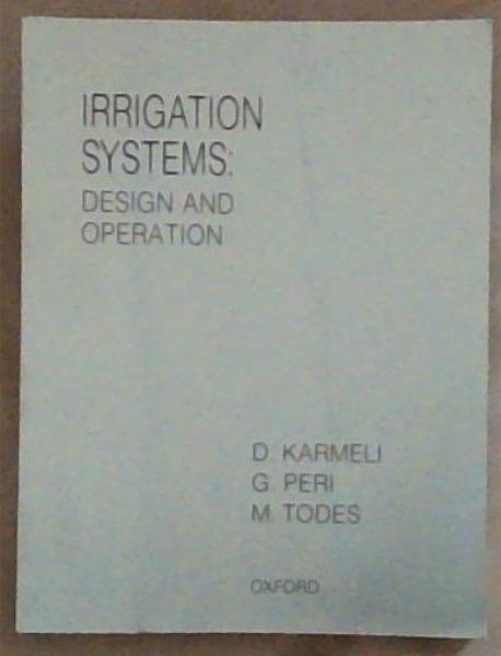 Image for Irrigation Systems: Design and Operation Irrigation Systems: Design and Operation
