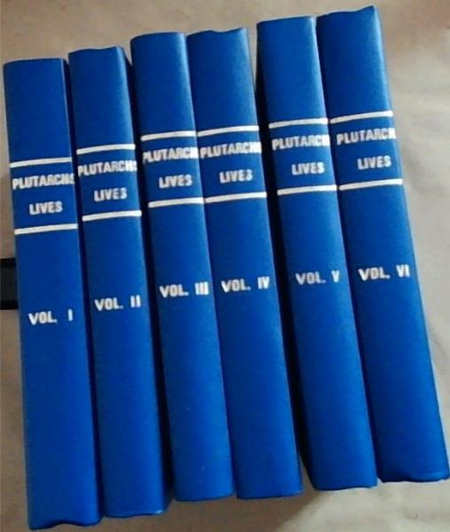 Plutarch's Lives Volume 1-6