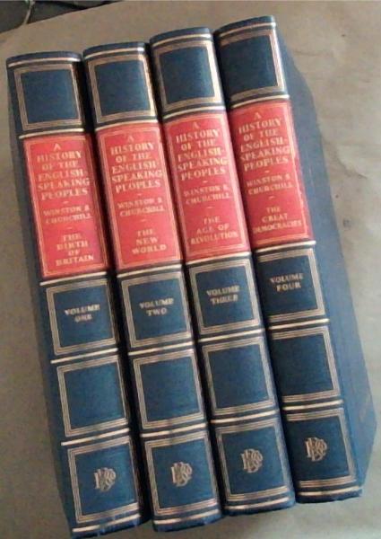 A History of the English-Speaking Peoples Volume 1 to 4