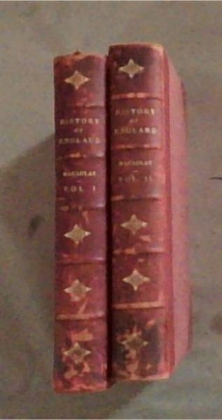 The History of England Volume 1 and 2