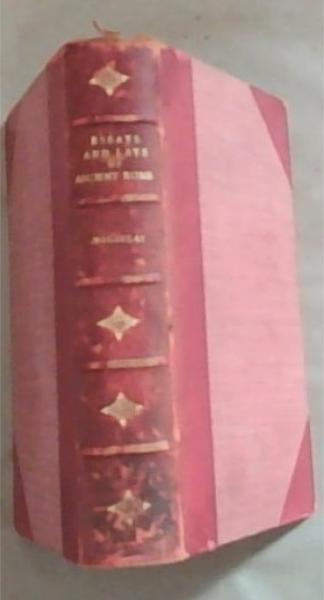 Lord Macaulay's Essays and Lays of Ancient Rome