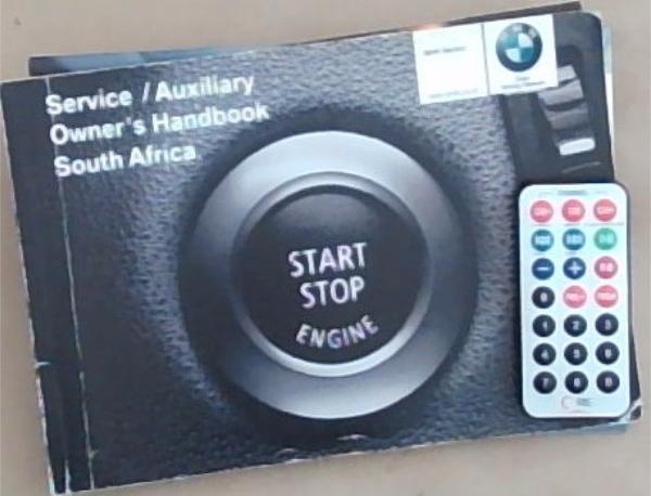 Service/ Auxiliary Owner's Handbook South Africa (BMW 118i model)