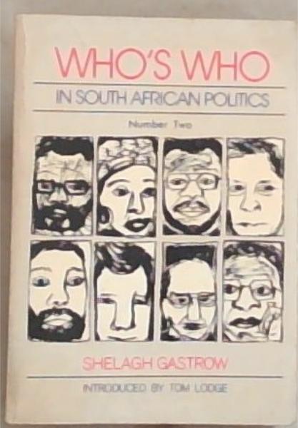 Who's Who in South African Politics, [No. 2 only]