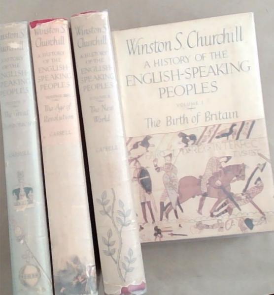 A History of the English-Speaking People Volume 1 to 4