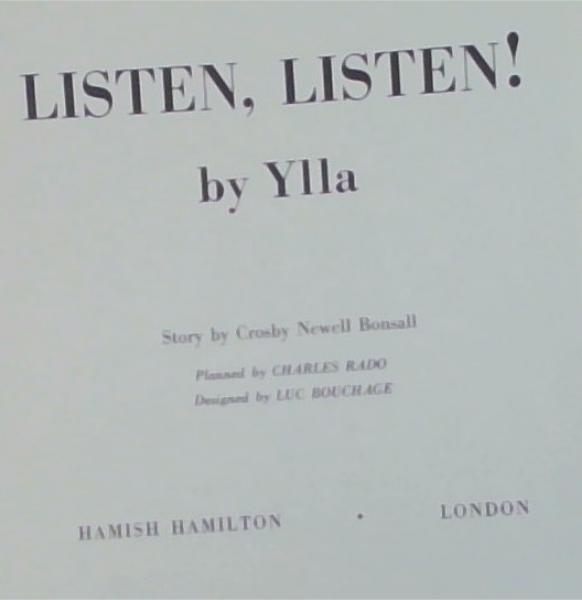 Listen, Listen! By Ylla
