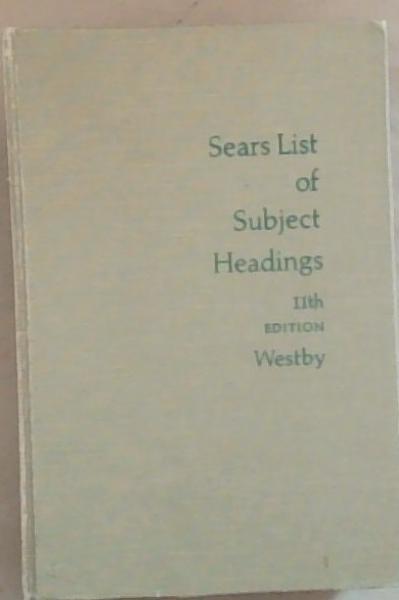 Sears List of Subject Headings