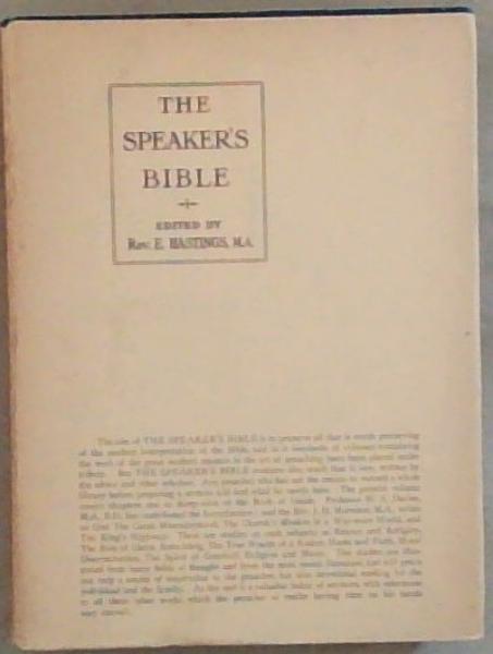 The Speakers' Bible: The Book of Isaiah