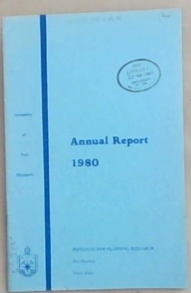 Annual Report 1980