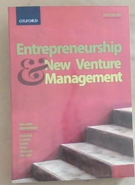 Entrepreneurship and New Venture Management