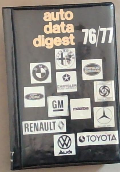 Auto Data Digest 1976/77