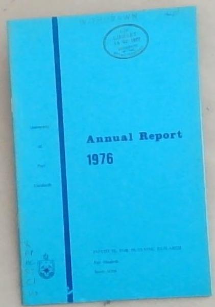 Annual Report 1976